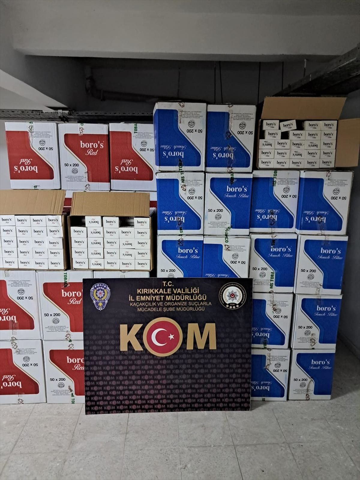 Kırıkkale\'de 1 Milyon 800 Bin Boş Makaron Ele Geçirildi