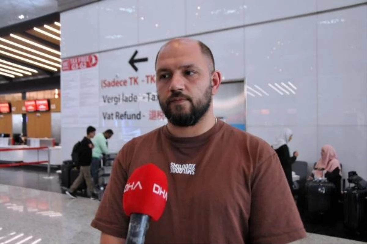 İsrail\'in Gazze\'ye saldırılarına tanık olan Türk vatandaşları Türkiye\'ye döndü
