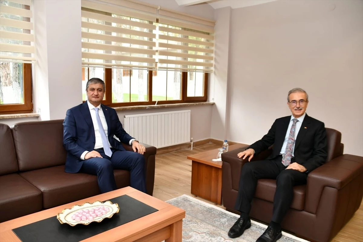 Karabük Valisi Mustafa Yavuz, KARDEMİR Yönetim Kurulu Başkanı İsmail Demir\'i ziyaret etti