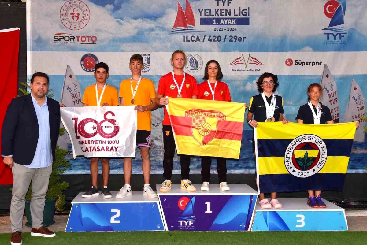 Göztepeli Sporcular Türkiye Yelken Şampiyonu Oldu