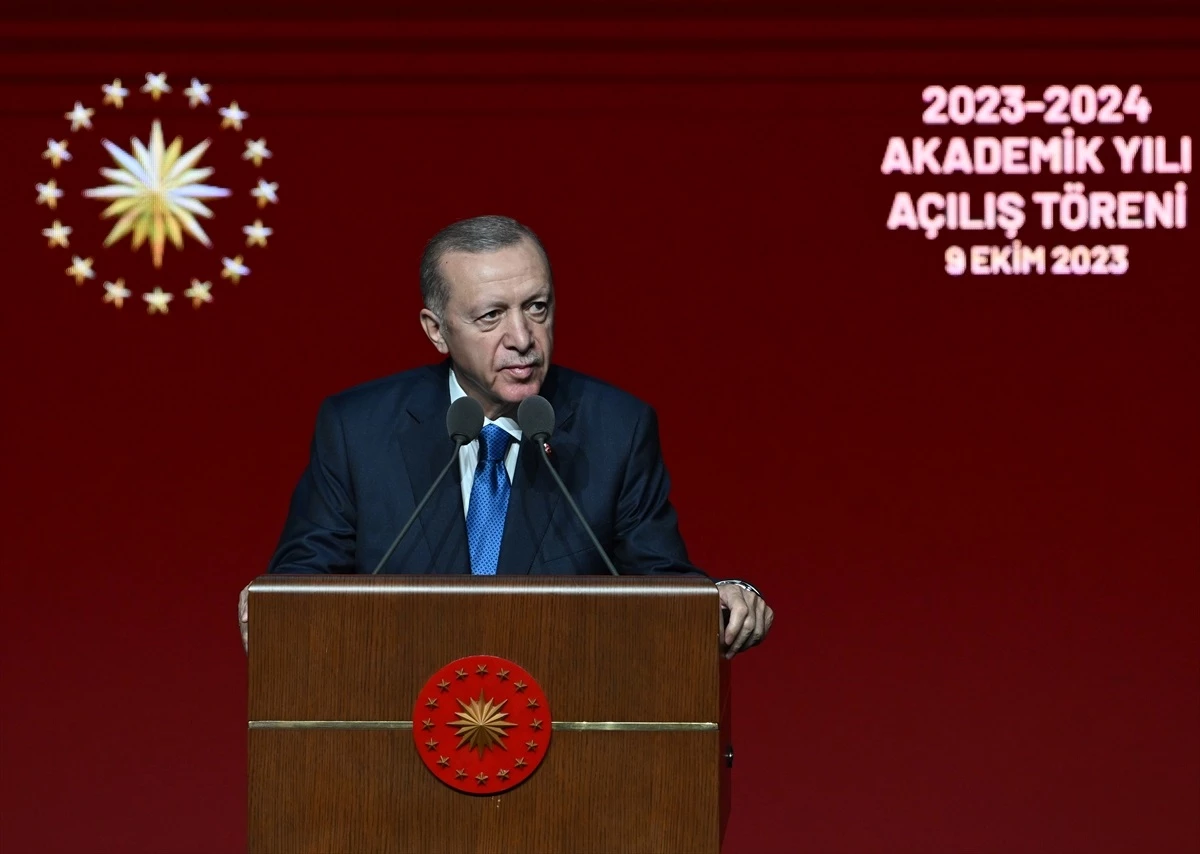 YÖK Başkanı Özvar, 2023-2024 Akademik Yılı Açılış Töreni\'nde konuştu Açıklaması