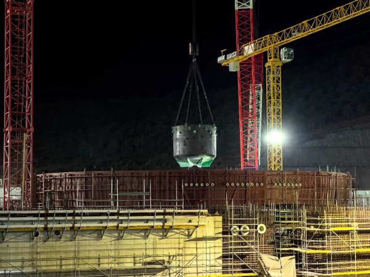 Akkuyu Nükleer Güç Santrali\'nde Kor Tutucu Kurulumu Tamamlandı