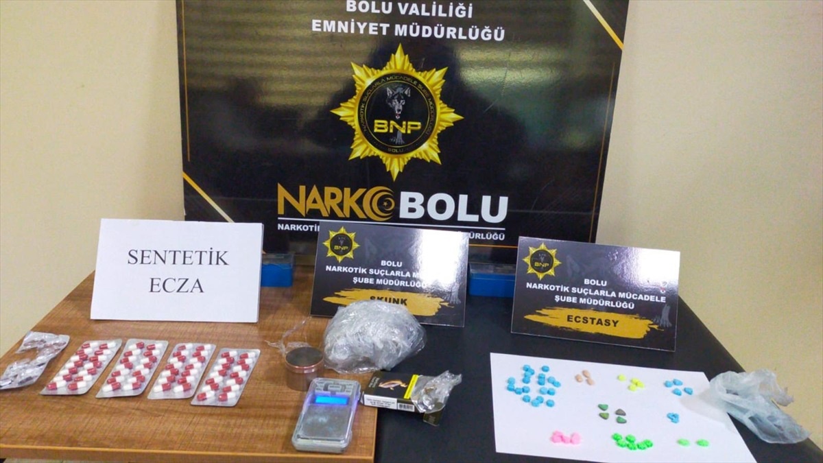 Bolu\'da Uyuşturucu Operasyonu: 4 Şüpheliden Birisi Tutuklandı