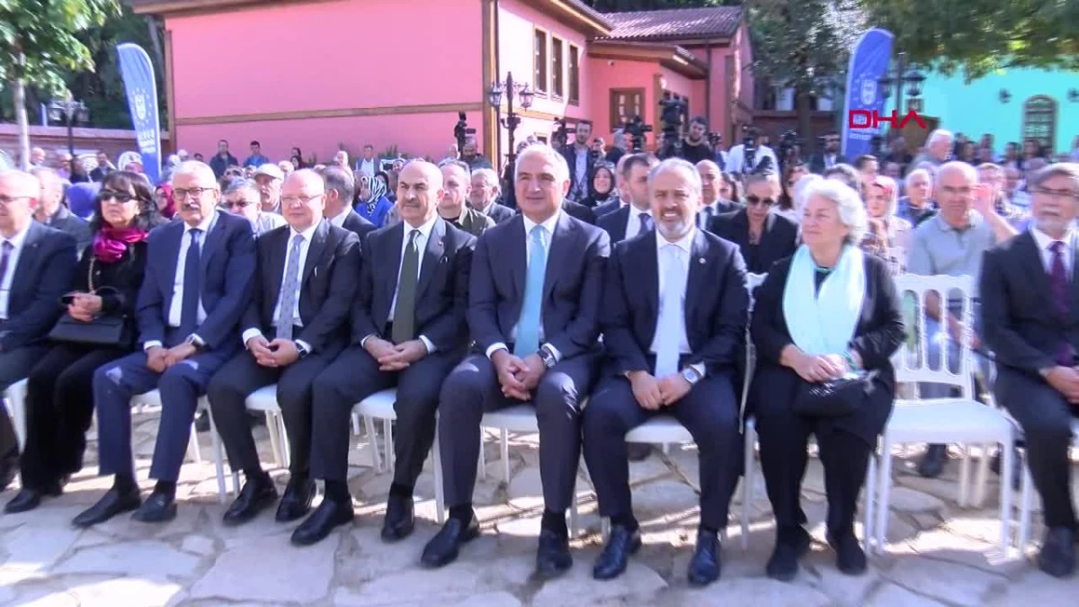 Kültür ve Turizm Bakanı Ersoy, Bursa Mevlevihanesi\'nin açılışında konuştu Açıklaması