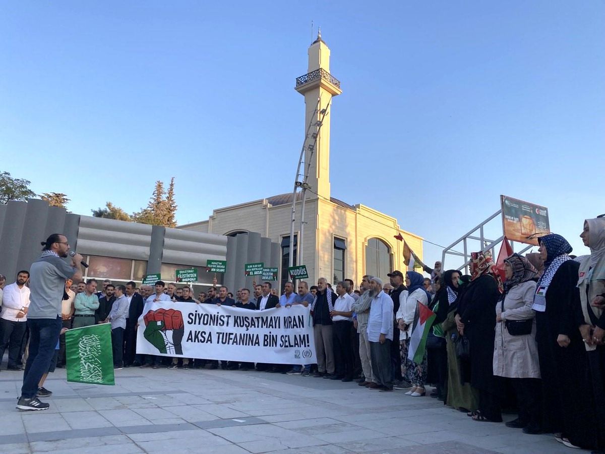 Kahramanmaraş\'ta Filistin\'e Destek İçin Dua Etkinliği