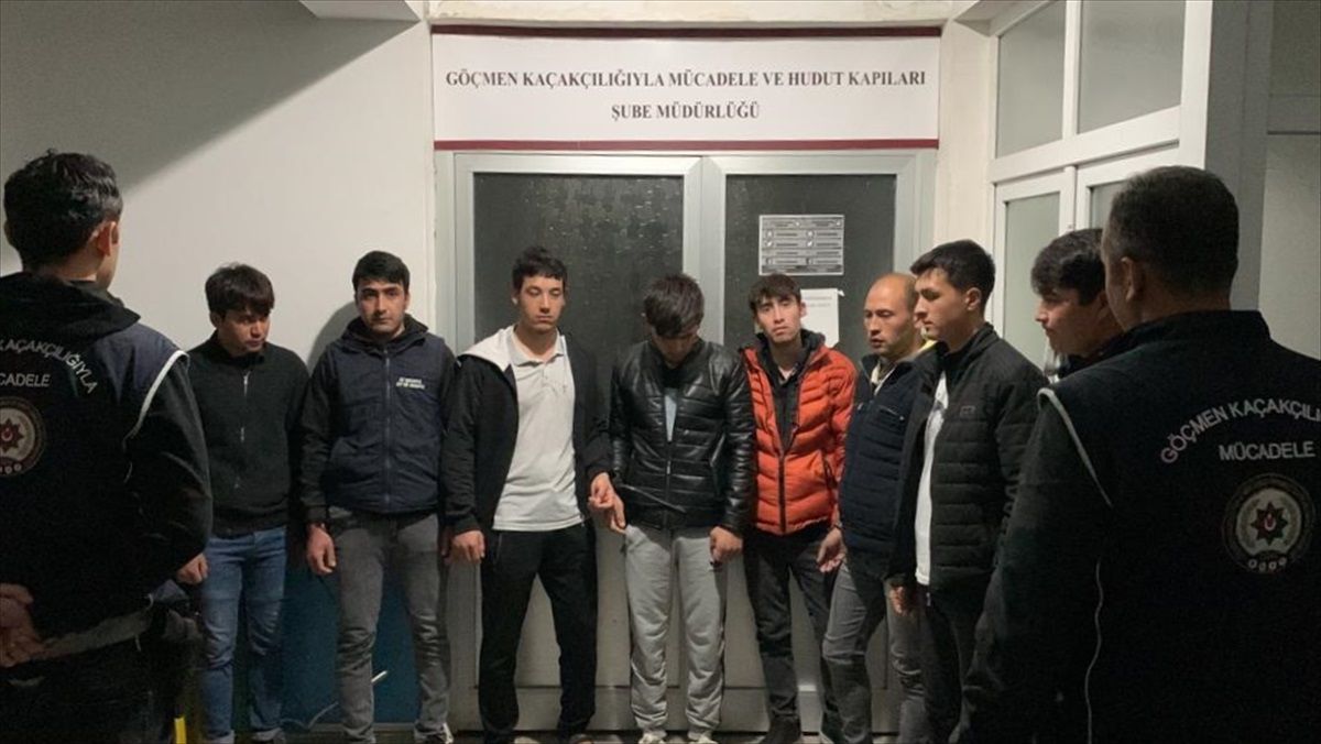 Kastamonu\'da 9 düzensiz göçmen yakalandı