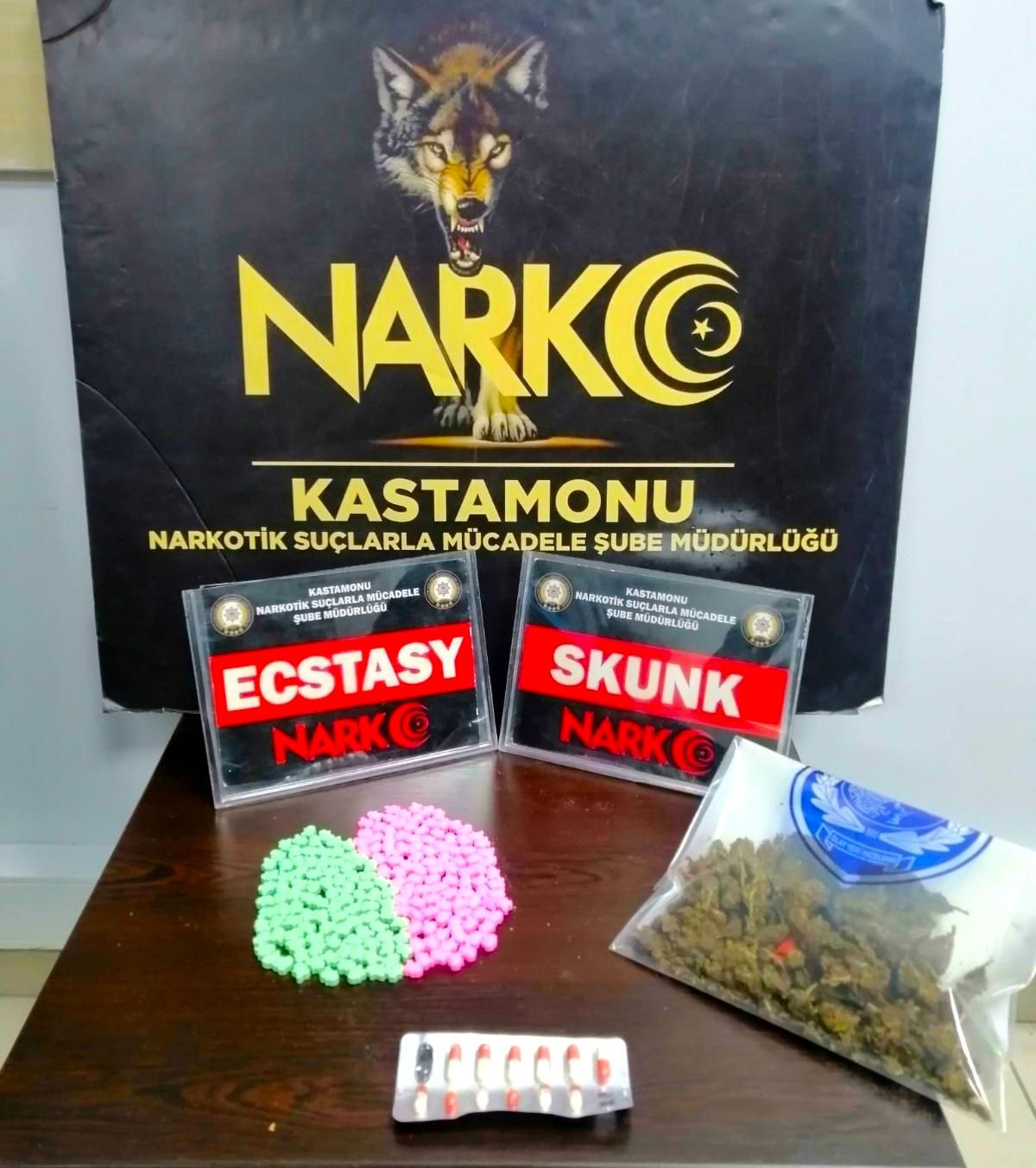 Kastamonu\'da Uyuşturucu Bulunduran Şahıs Tutuklandı