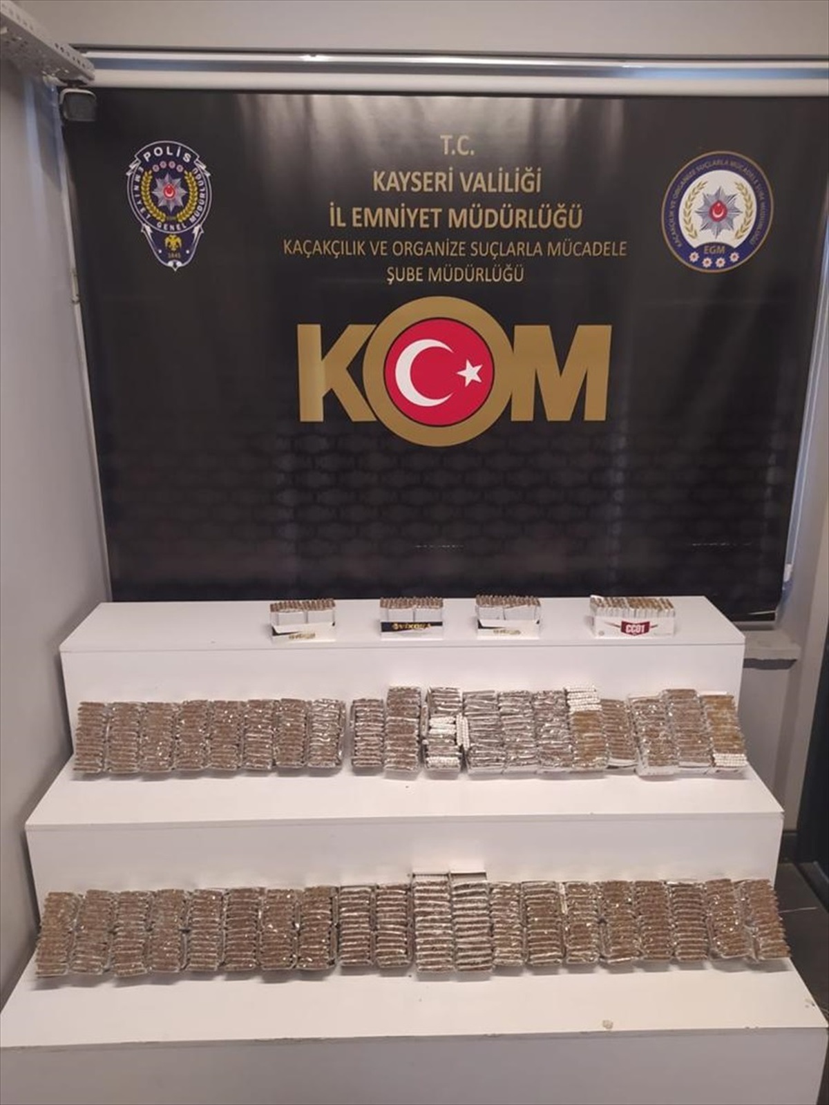 Kayseri\'de 21 kişi yasadışı yollarla ülkeye gelen yabancı uyruklu şahıslar yakalandı