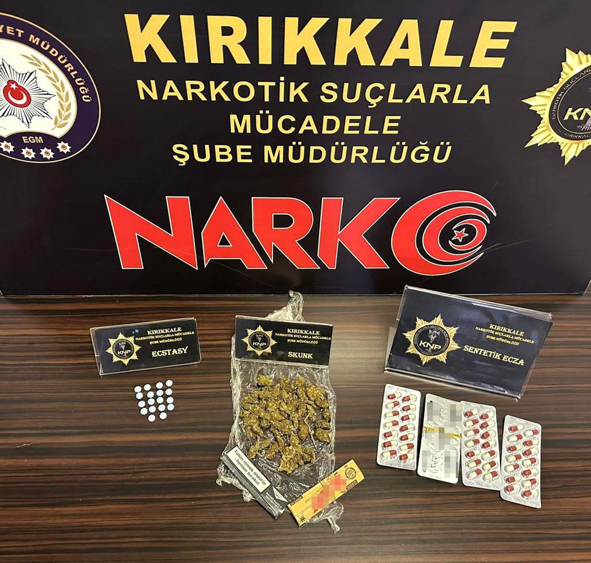 Kırıkkale\'de Uyuşturucu Operasyonu: Bir Şüpheli Tutuklandı