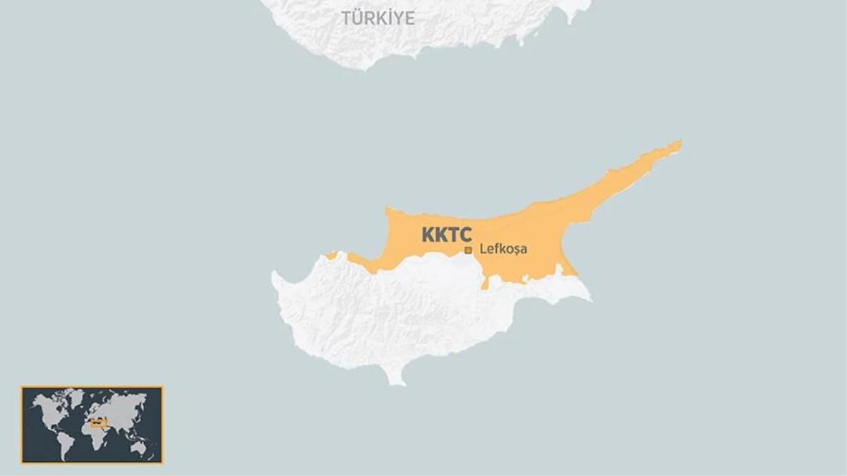 Kuzey Kıbrıs hangi yarım kürede ve kıtada? Kuzey Kıbrıs\'ın konumu, nüfusu ve harita bilgisi