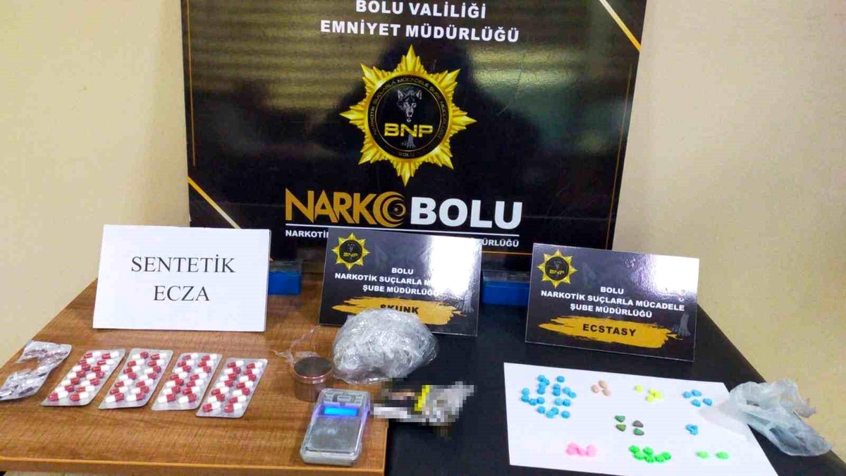 Bolu\'da Uyuşturucu Operasyonu: 4 Şüpheli Yakalandı