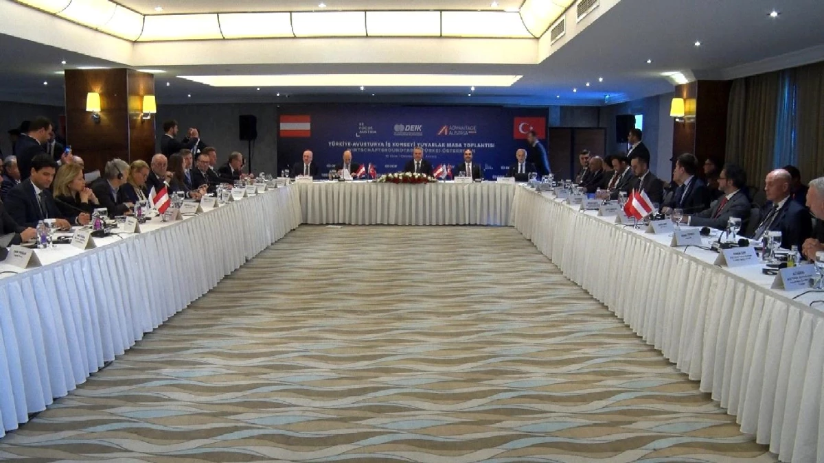 Bakan Kacır, Türkiye-Avusturya İş Konseyi Yuvarlak Masa Toplantısı\'nda konuştu Açıklaması