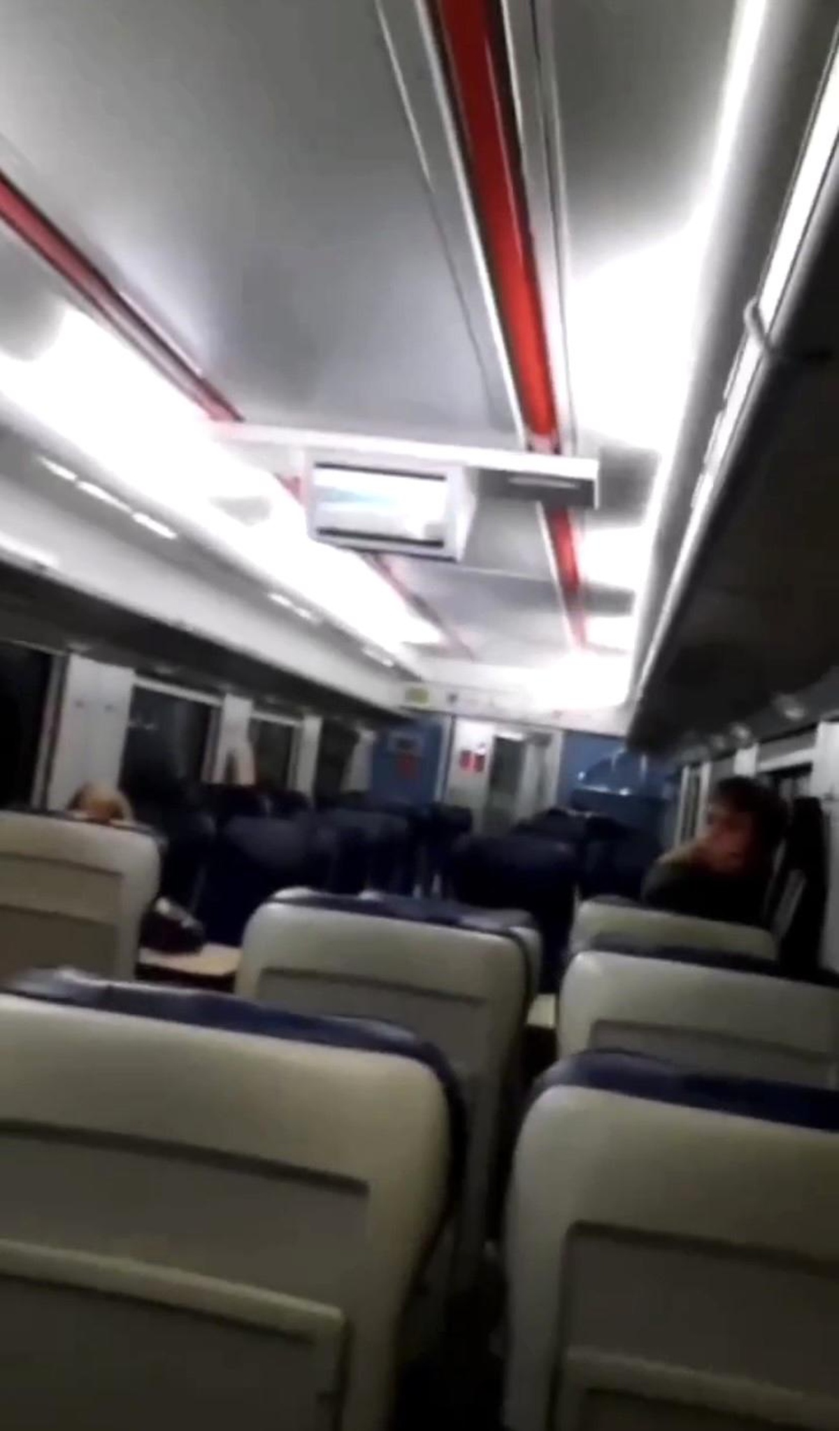 Zonguldak-Karabük treninde çıkan yangın söndürüldü