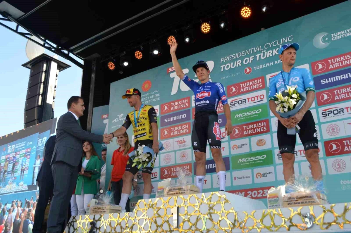 58. Cumhurbaşkanlığı Türkiye Bisiklet Turu\'nda Jasper Philipsen birinci oldu