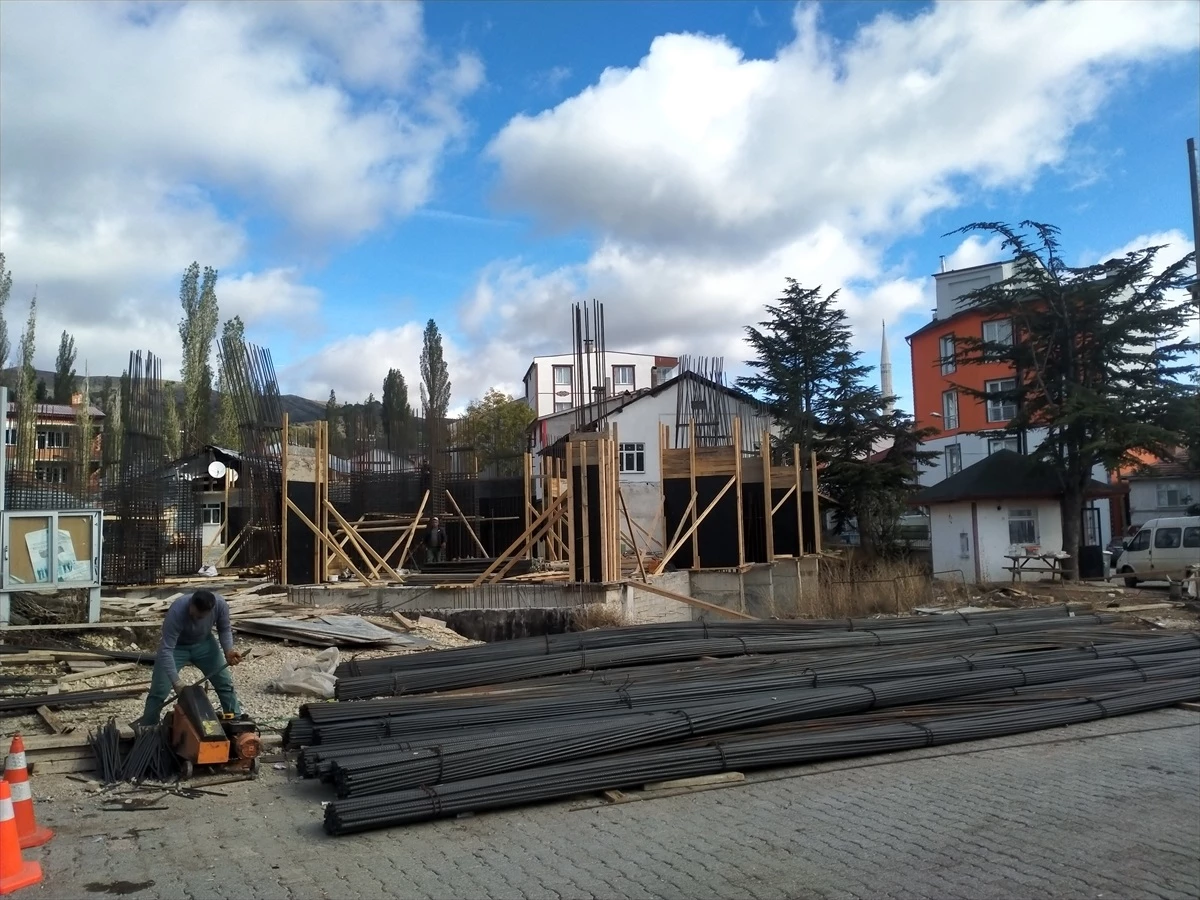 Tokat Başçiftlik ilçesinde yeni hükümet konağı inşaatı başladı