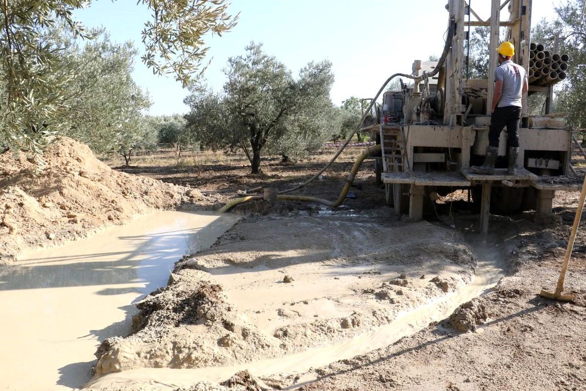 Büyükşehirin projesiyle 2 bin 100 dekar alan suyla buluşacak