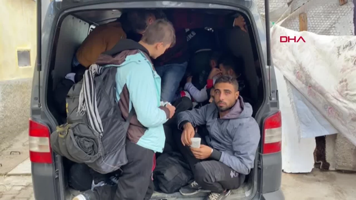 Edirne\'de Kaçak Göçmen Operasyonu: 23 Suriyeli Yakalandı