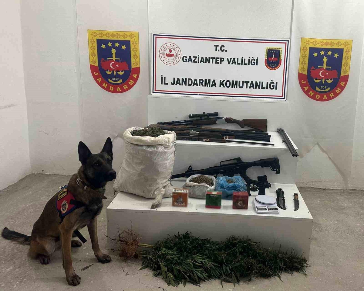 Gaziantep\'te uyuşturucu operasyonunda 1 şüpheli tutuklandı