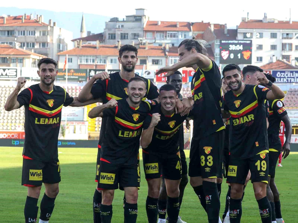 Göztepe, Trendyol 1. Lig\'de dış sahada kalesini gole kapattı
