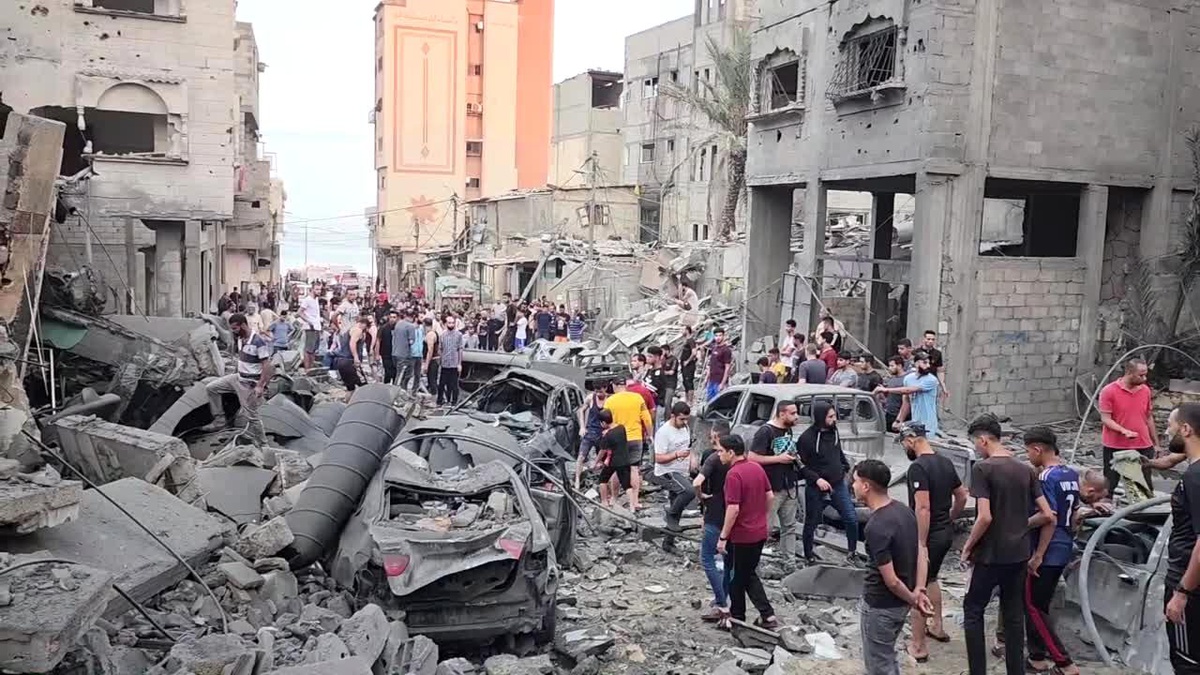 İsrail\'in Gazze\'ye yönelik hava saldırıları devam ediyor