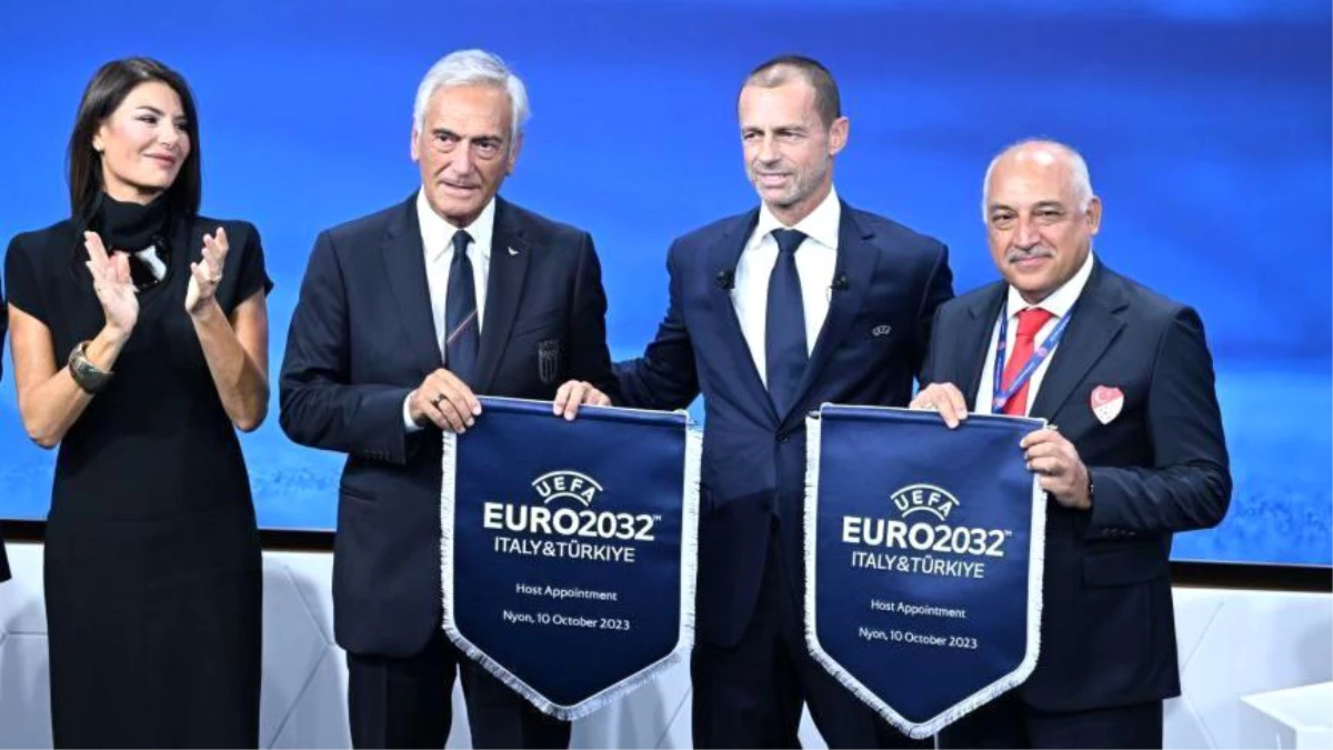 2032 Avrupa Futbol Şampiyonası İtalya ve Türkiye Arasında Ortaklaşa Düzenlenecek