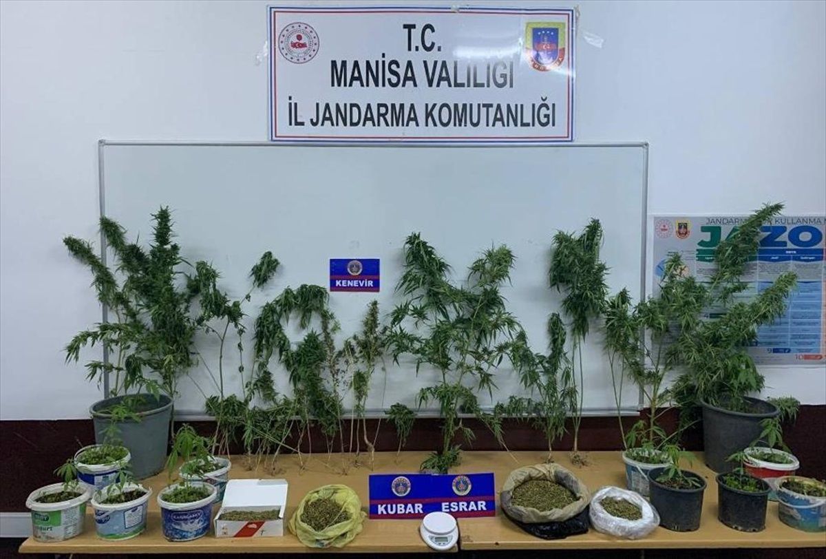 Manisa\'da 17 ilçede uyuşturucu operasyonu: 10 tutuklama