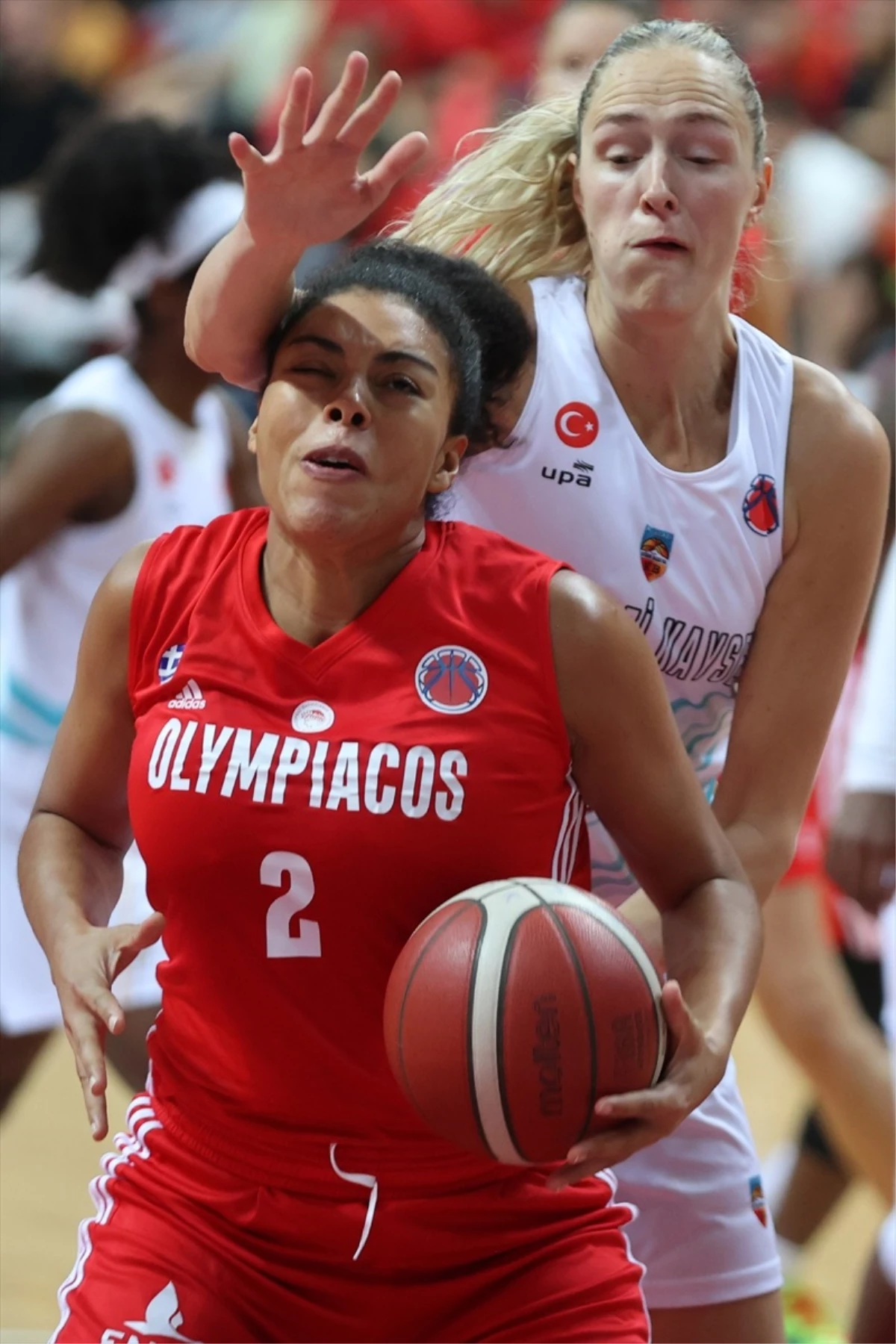 Melikgazi Kayseri Basketbol, Olympiakos\'a mağlup oldu