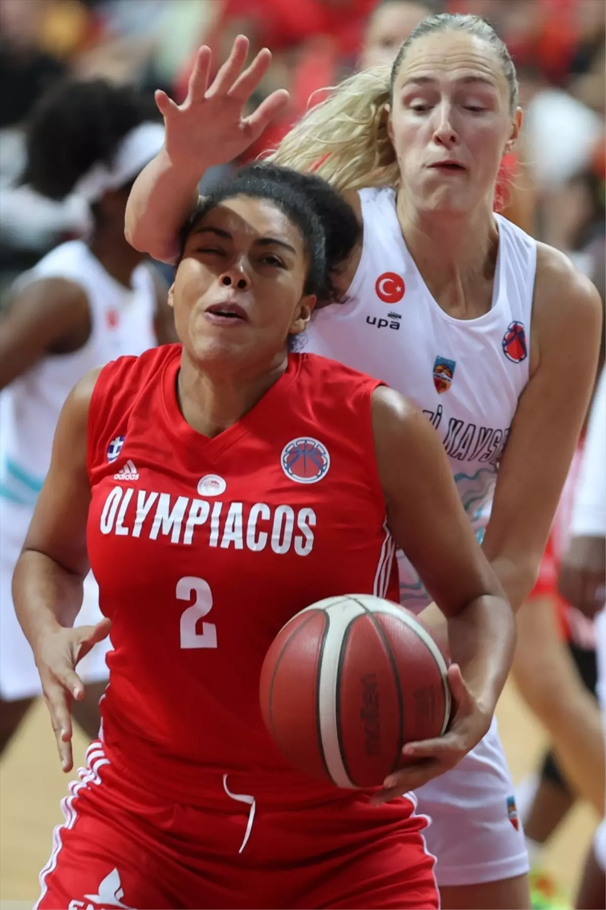 Melikgazi Kayseri Basketbol, Olympiakos\'a mağlup oldu