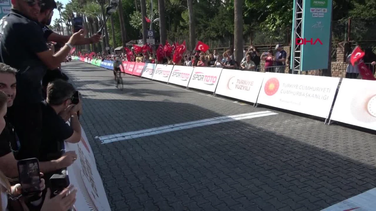 58. Cumhurbaşkanlığı Türkiye Bisiklet Turu\'nun dördüncü etabını Jasper Philipsen kazandı