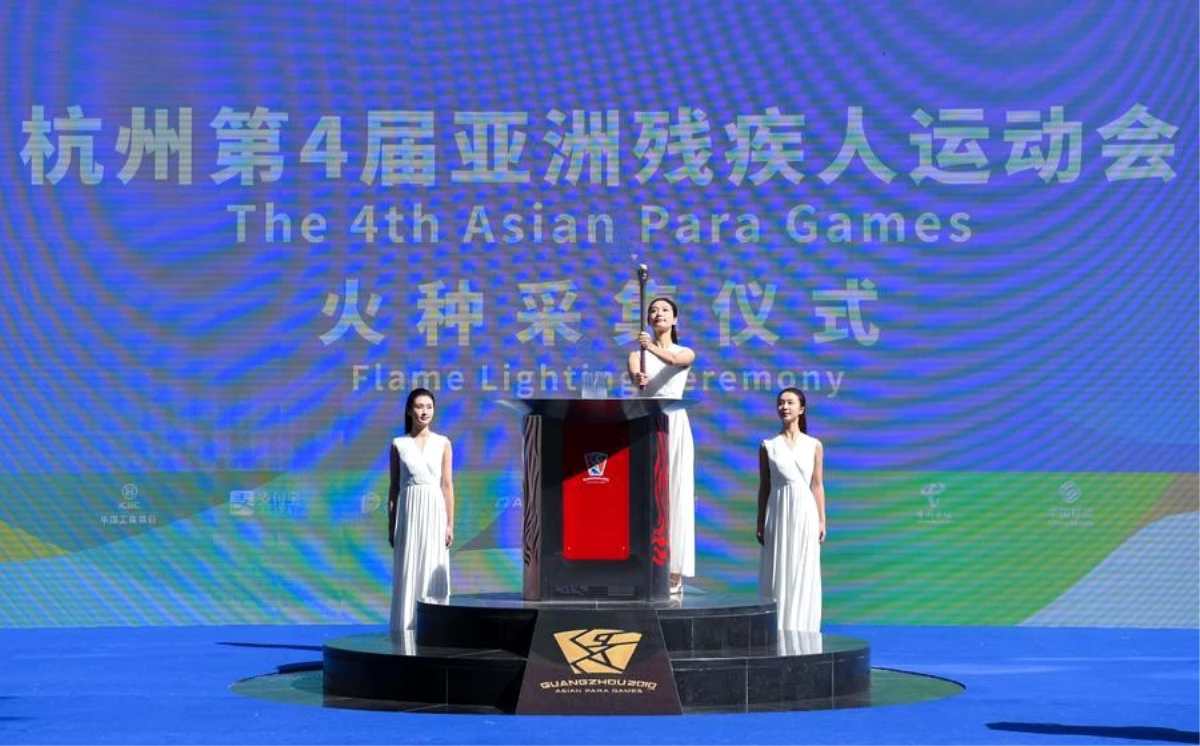 Albüm: 4. Asya Paralimpik Oyunları\'nın Meşale Ateşi Yakıldı