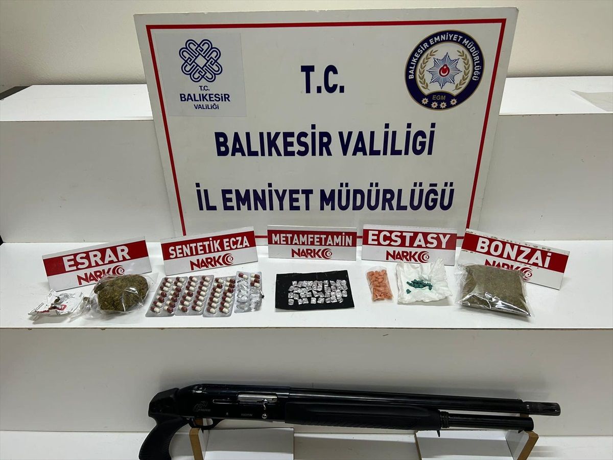 Balıkesir\'de Uyuşturucu Operasyonu: 6 Şüpheli Gözaltına Alındı