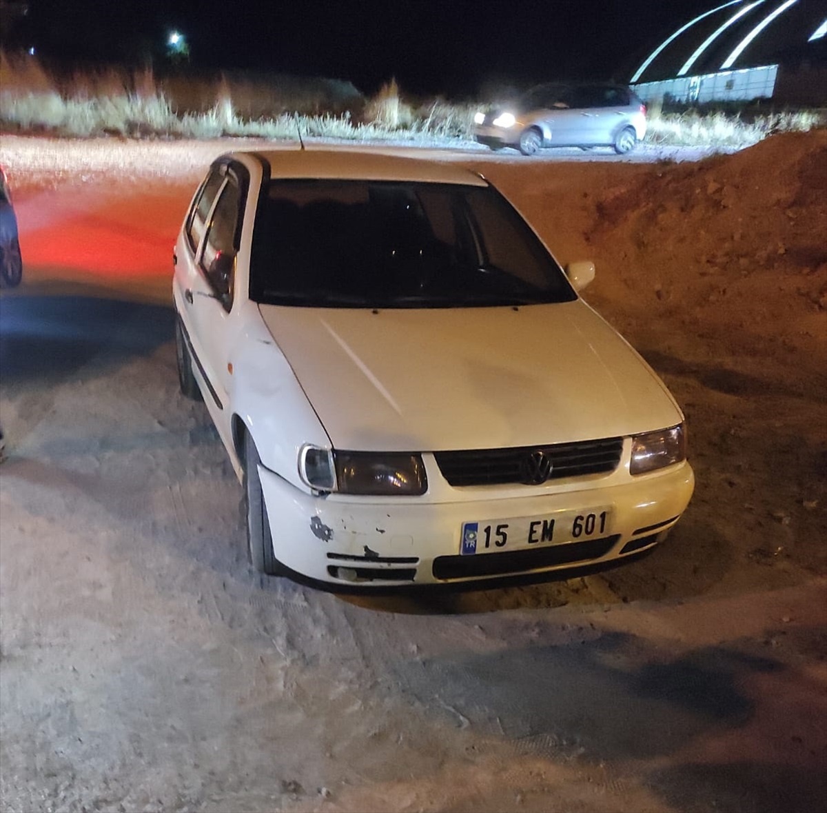 Burdur\'da otomobilin çarptığı yaya yaralandı