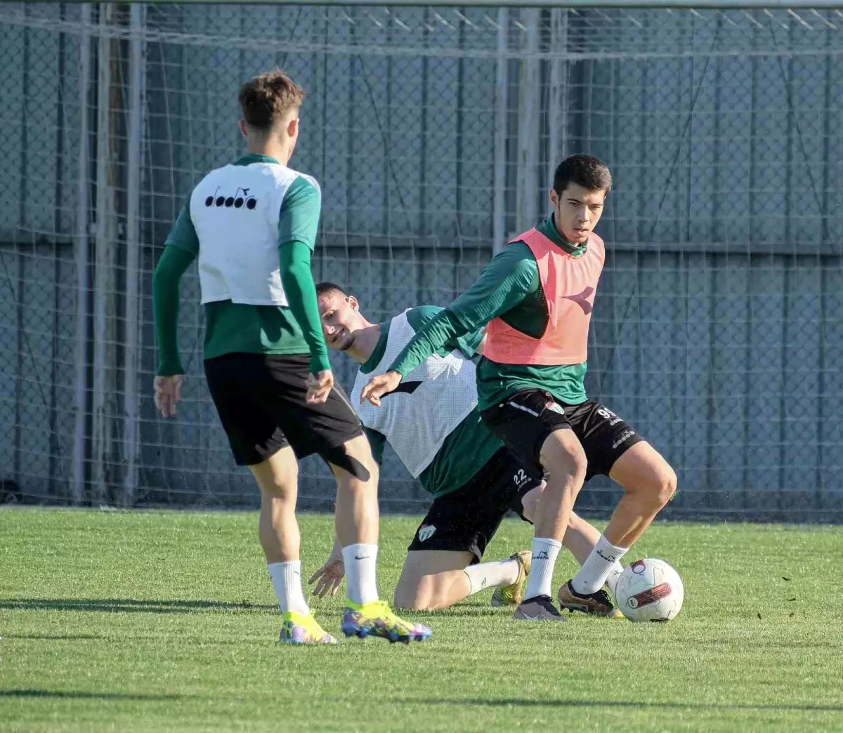 Bursaspor, Bucaspor 1928 maçı için hazırlıklarını sürdürdü