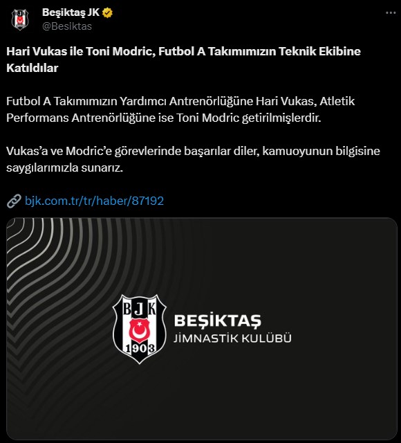 Daha önce Galatasaray'da görev yapmışlardı! Beşiktaş, Burak Yılmaz'ın yardımcılarını açıkladı