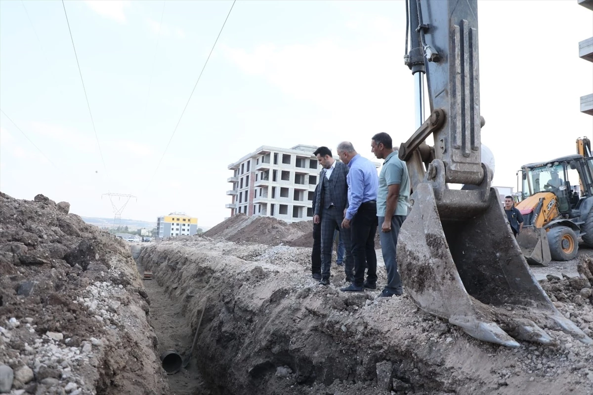 Diyarbakır Yenişehir Belediyesi İçme Suyu ve Kanalizasyon Çalışmalarını Sürdürüyor
