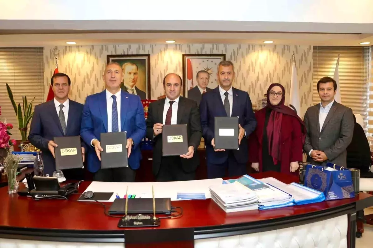 DOKAP ve Bayburt İl Tarım ve Orman Müdürlüğü arasında protokol imzalandı