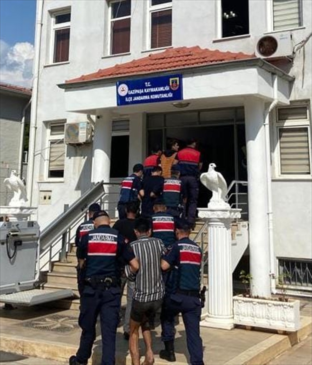 Antalya\'da bir bahçeden avokado çalan 4 şüpheli gözaltına alındı