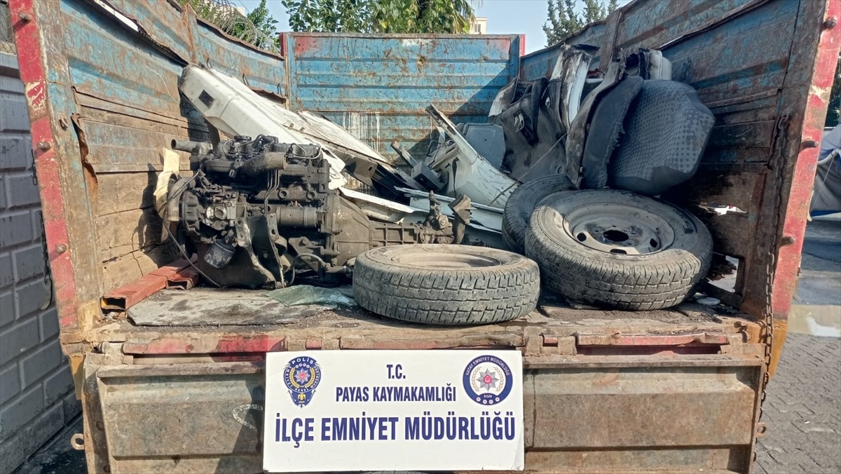 Hatay\'ın Payas ilçesinde otomobil hırsızlığı yapan 2 zanlı tutuklandı