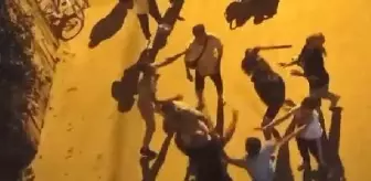 Bursa'da Yumruk ve Sopalı Kavga Cep Telefonu Kamerasına Yansıdı