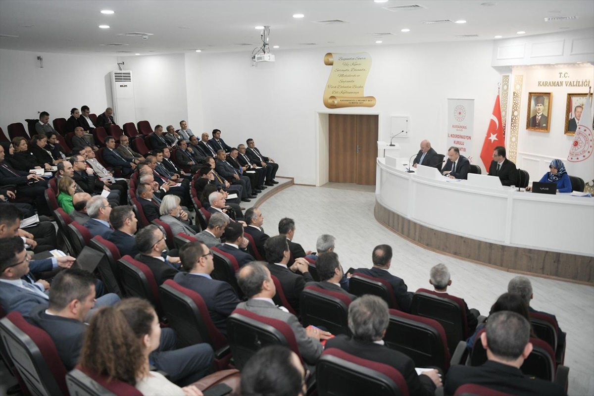 Karaman\'da 2023 Yılı İl Koordinasyon Toplantısı Yapıldı