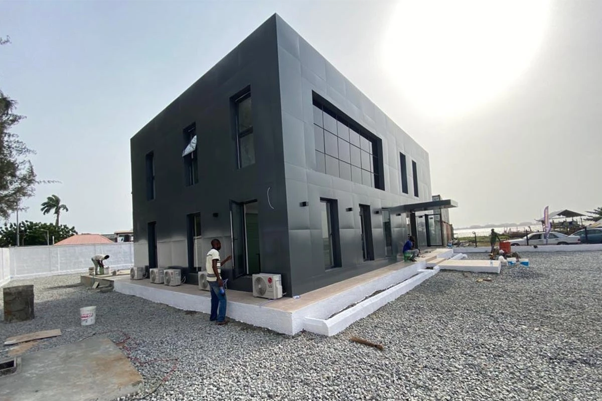Karmod, Nijerya Deniz Kuvvetleri için modern ofis binası inşa etti