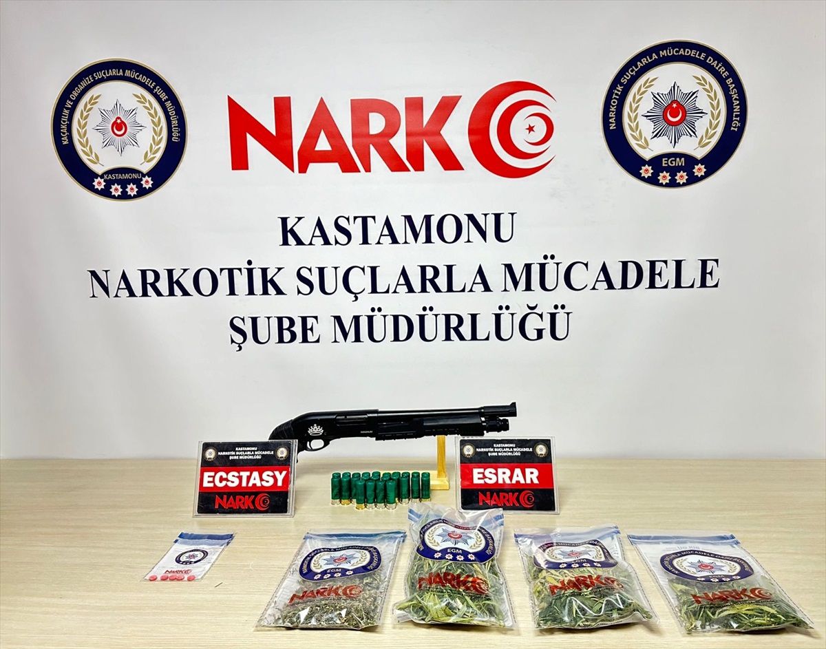 Kastamonu\'da Uyuşturucu Operasyonunda Gözaltına Alınan Şüpheli Tutuklandı