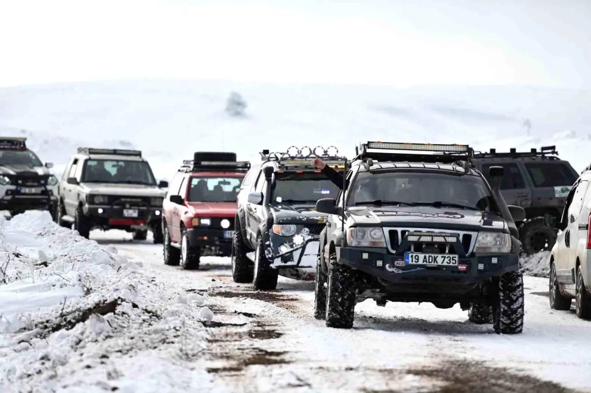 Çorum Off-Road Festivali\'nde Tutkunlar Buluşuyor