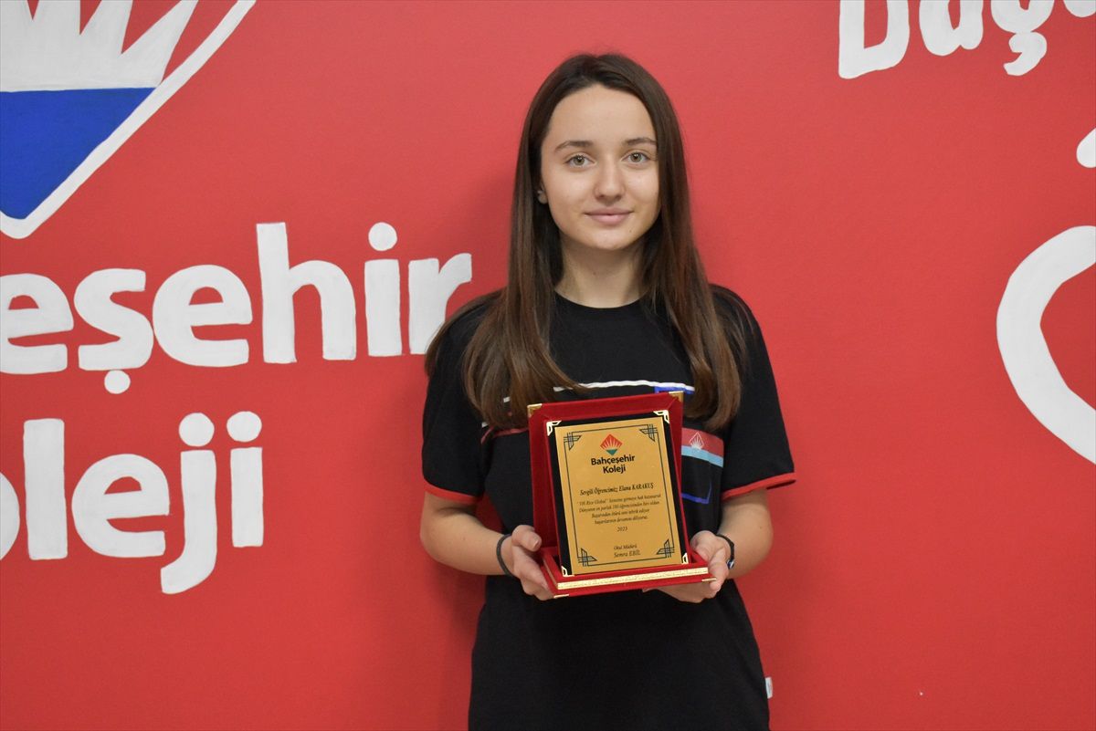Ordu\'da Bahçeşehir Koleji öğrencisi Elanu Karakuş, dünya genelinde gelecek vadeden gençler arasında yer aldı