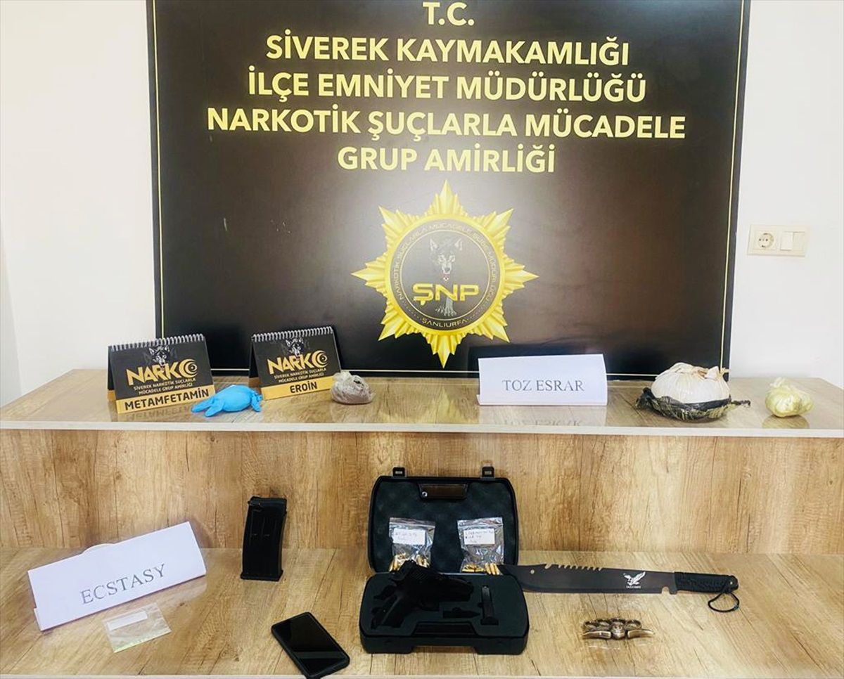 Şanlıurfa\'da Uyuşturucu Operasyonu: 2 Zanlı Tutuklandı