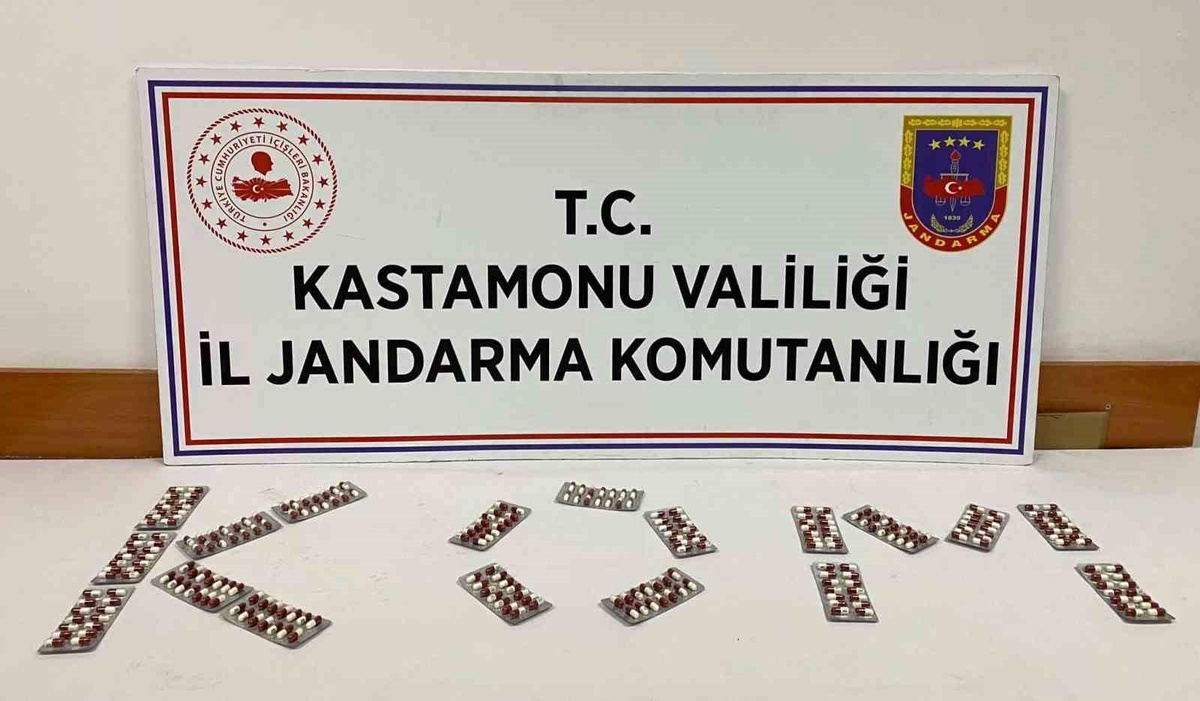 Kastamonu\'da Sentetik Ecza ile Yakalanan Şahıs Gözaltına Alındı