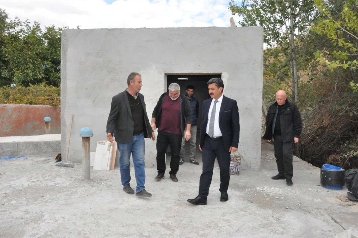 Yerköy Belediye Başkanı Ferhat Yılmaz, Delice köyü su terfi istasyonunda yenileme çalışmalarını açıkladı