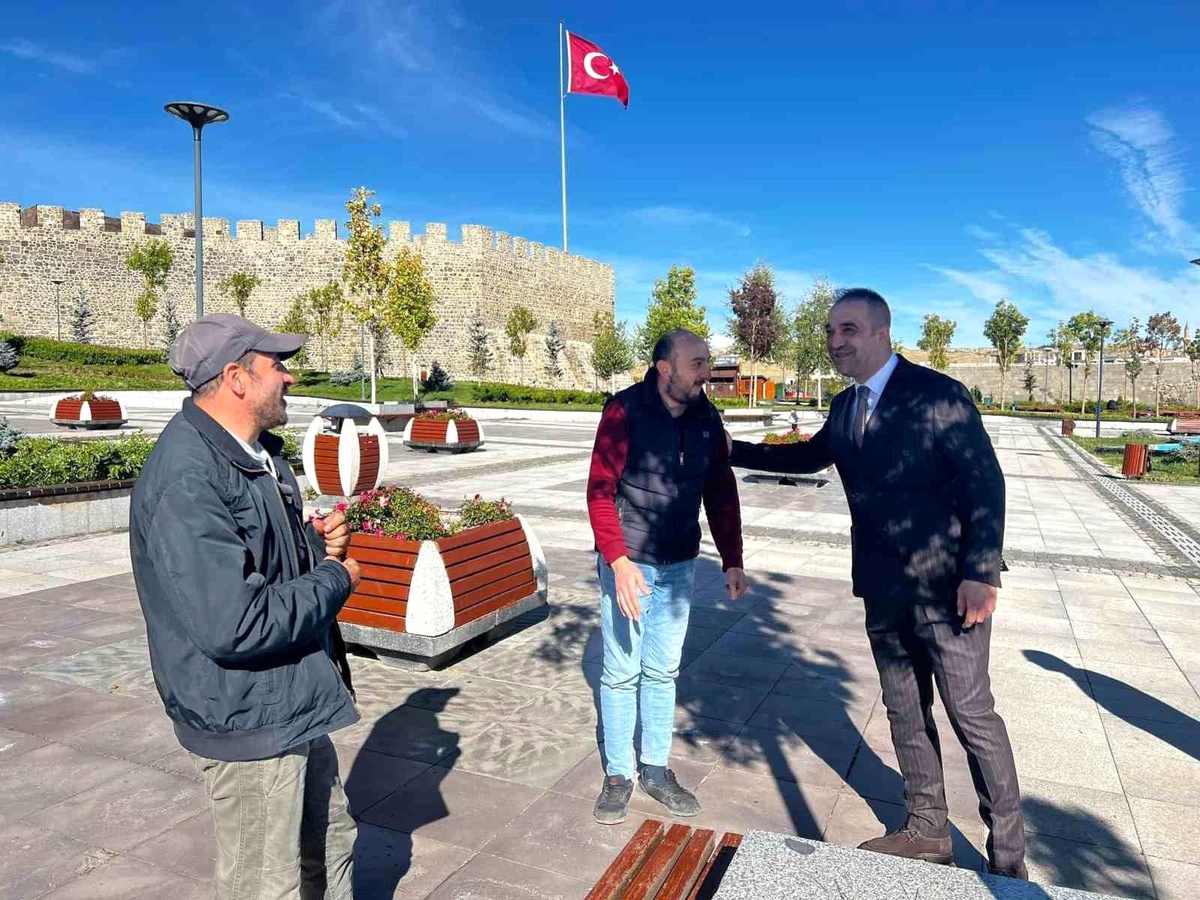 MHP Erzurum İl Başkanı Adem Yurdagül, saha çalışmalarını sürdürüyor