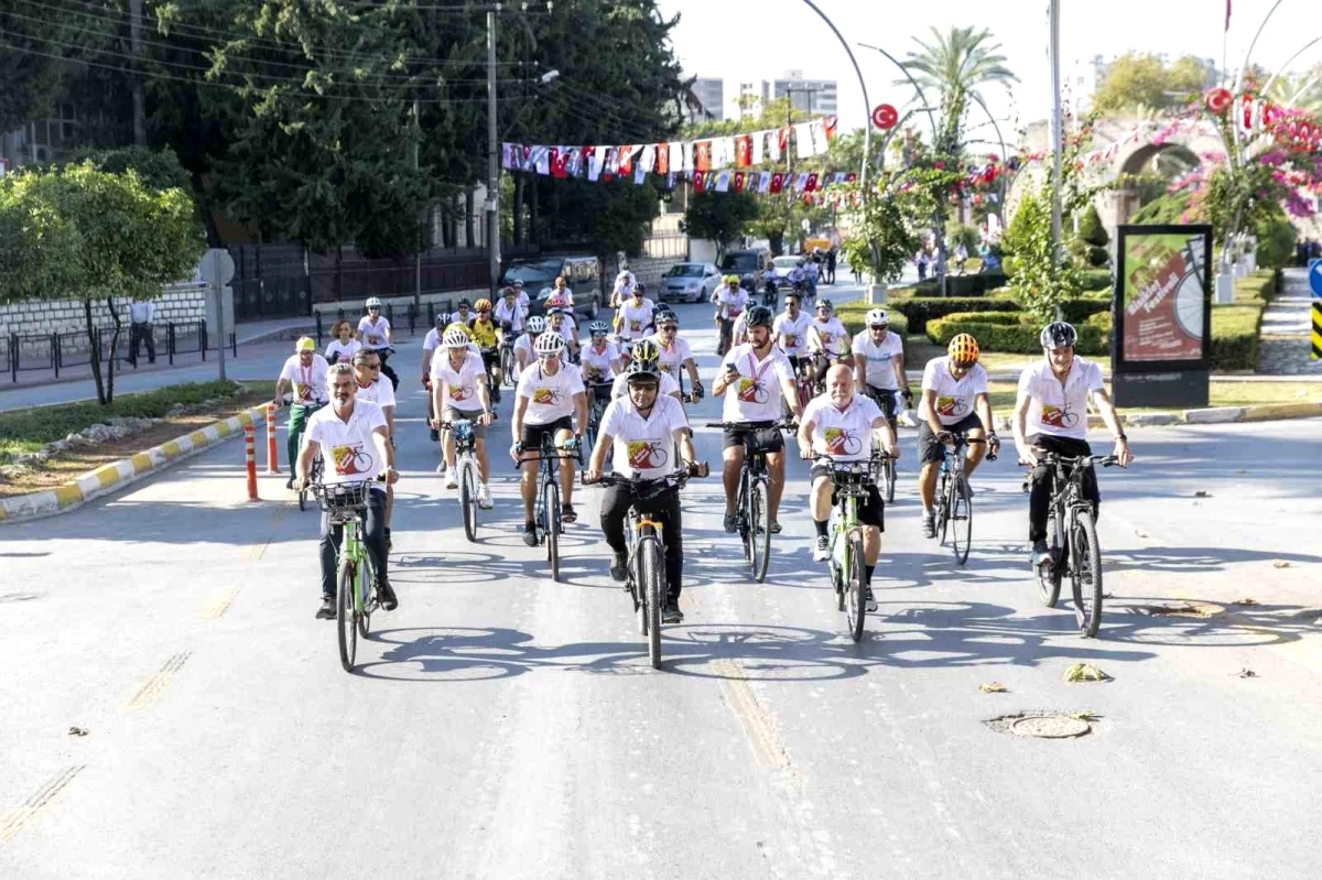 Mersin\'de Kleopatra Bisiklet Festivali Başladı