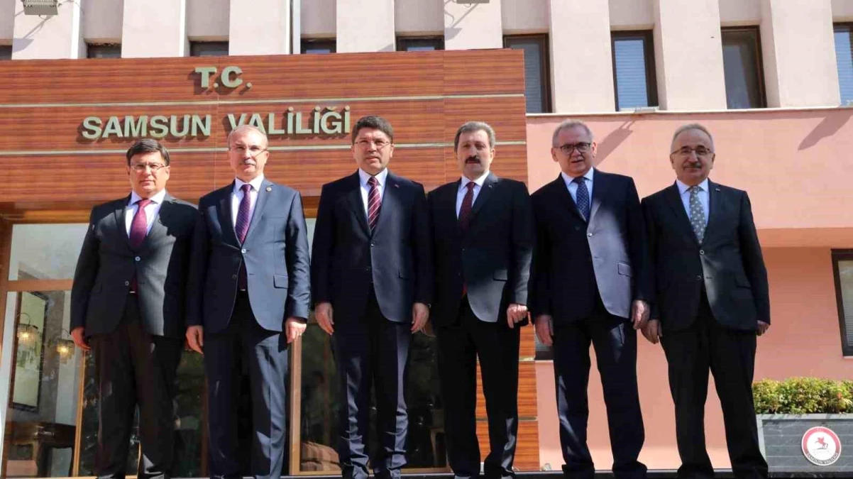 Adalet Bakanı Yılmaz Tunç\'tan Samsun\'a müjdeler